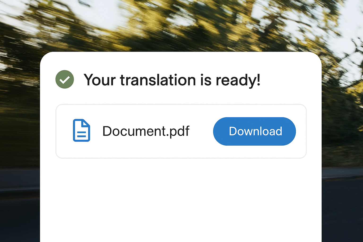 Download translation